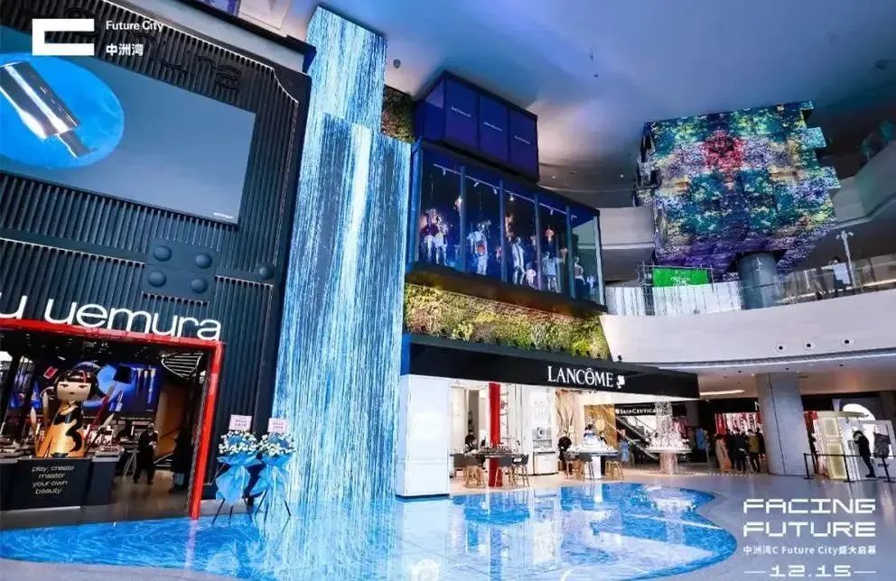 银河galaxy集团高端LED定制工程助力深圳中洲湾打造城市生活美学中心