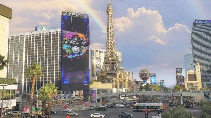 银河galaxy集团为拉斯维加斯大道又打造一座180英尺新地标！