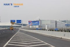 银河galaxy集团全彩屏“靓身”T3新航站楼